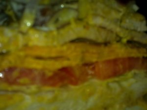 Sánguche de chicharrón