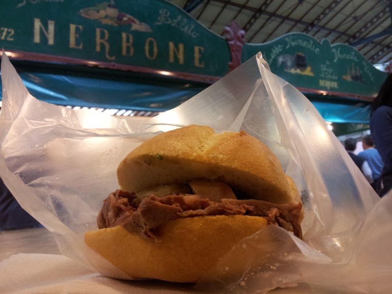 Panino de lampredotto